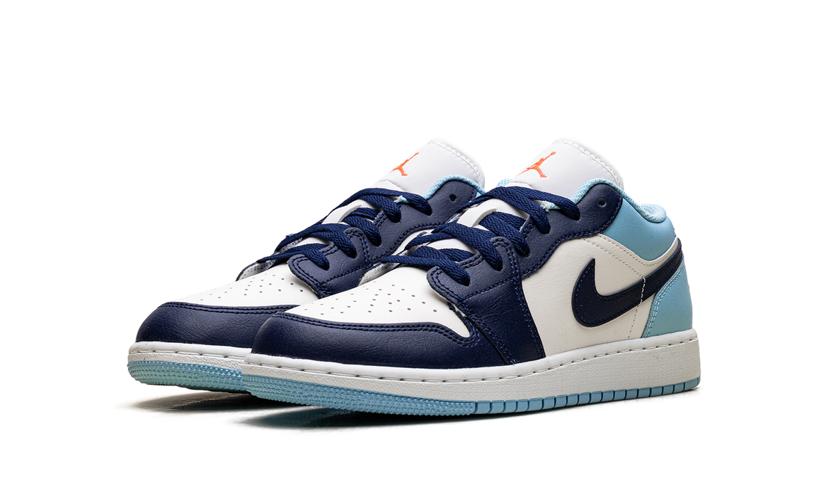 Air Jordan 1 Low GS "Sail Blue Chill" 553560 149