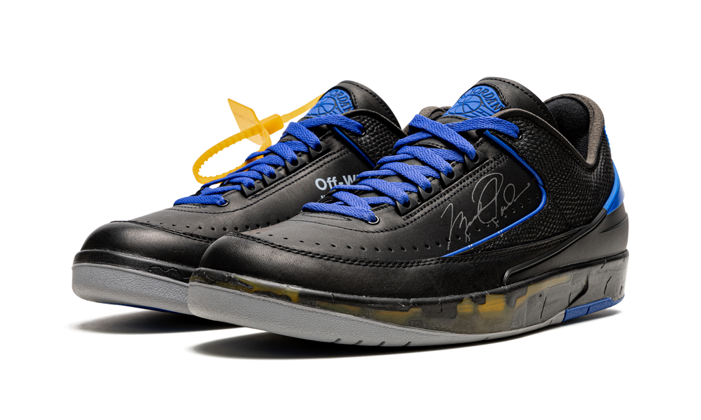 Air Jordan 2 Low OG SP "Off-White - Black/Blue" DJ4375 004