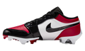 Air Jordan 1 Low TD Cleat Patent "Bred Toe" FJ6245 601