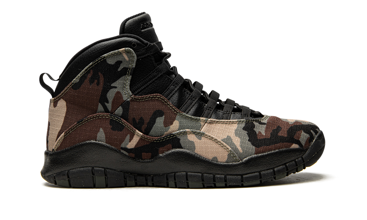 Air Jordan 10 "Woodland Camo" 310805 201